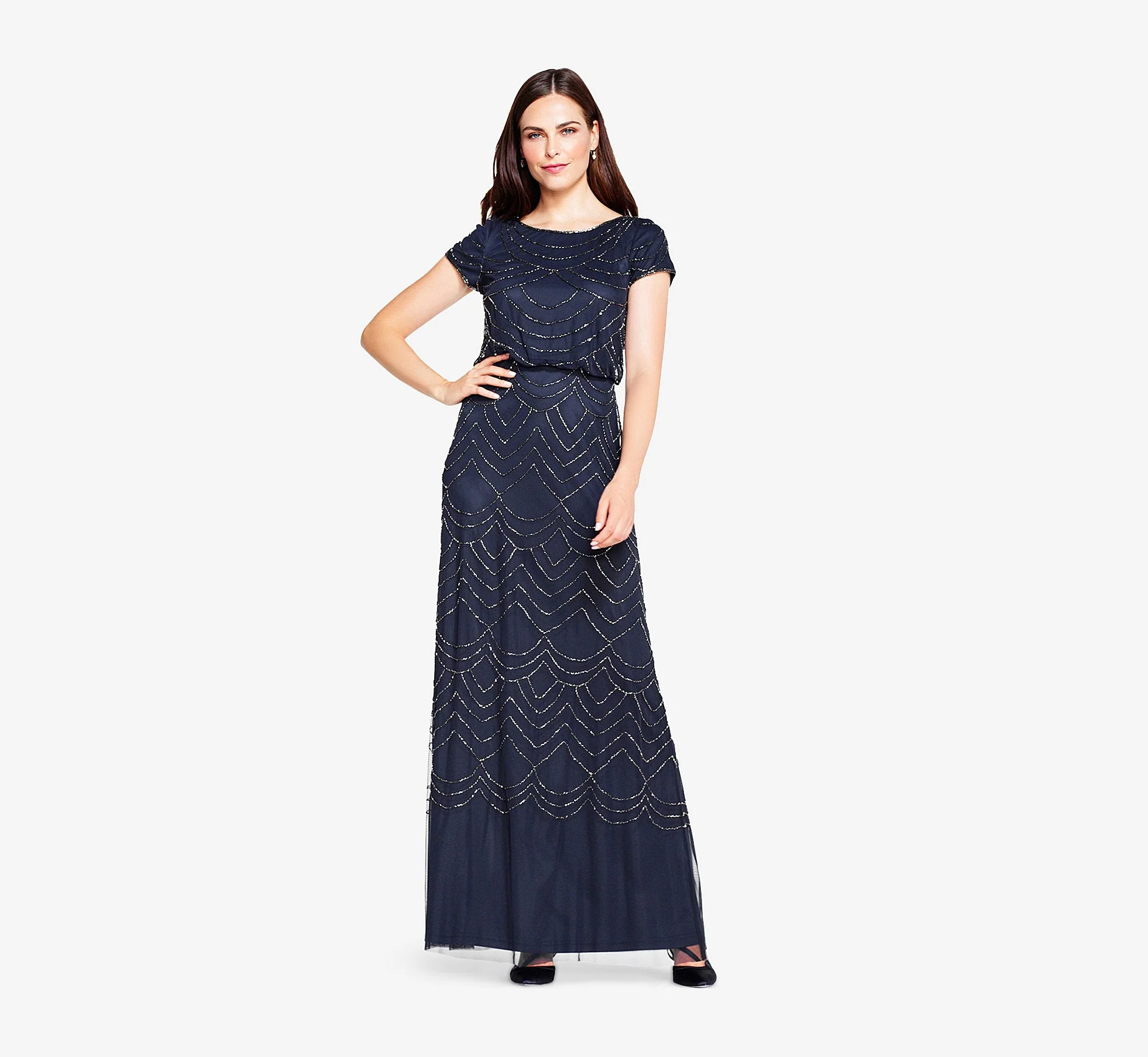 Adrianna Papell Bridesmaid Dress Style 191916100 - Image 8