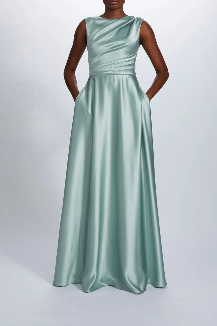 Amsale Bridesmaid Dress P716S - Image 4