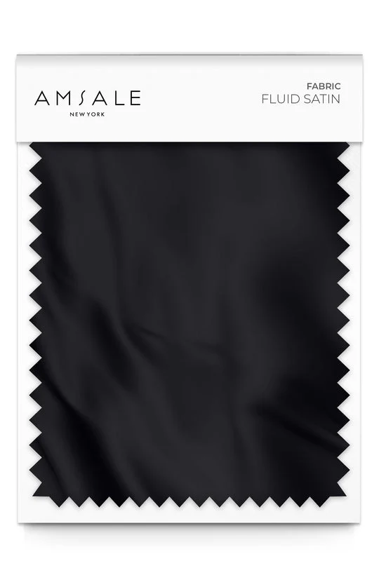 Amsale Fluid Satin Swatch - Image 2