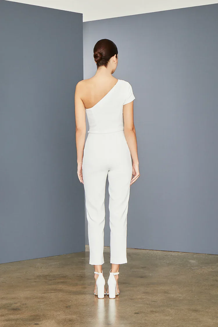 Amsale Little White Dress LW157 - Image 2