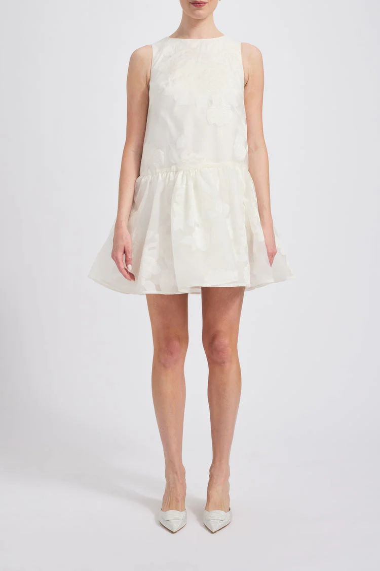 Amsale Little White Dress LW252 - Image 4