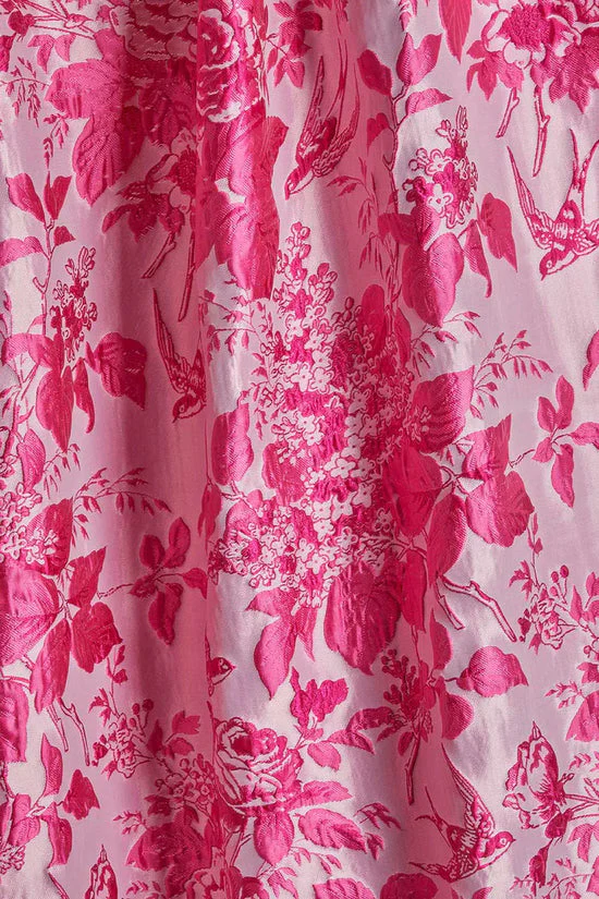 Atwood Bodice with Straight Skirt in Garden Flora Jacquard - Image 5