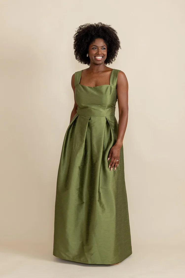 Beckett Bodice with Dahlia Skirt in Drapey Bengaline