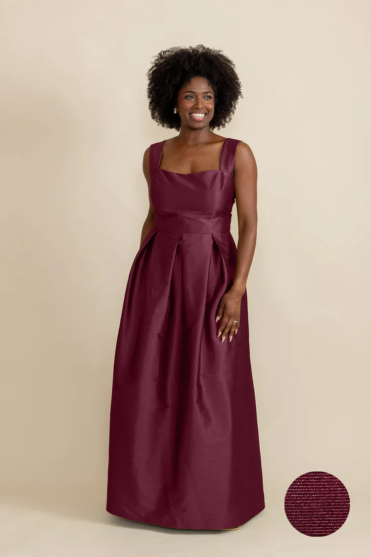 Beckett Bodice with Dahlia Skirt in Drapey Bengaline - Image 17