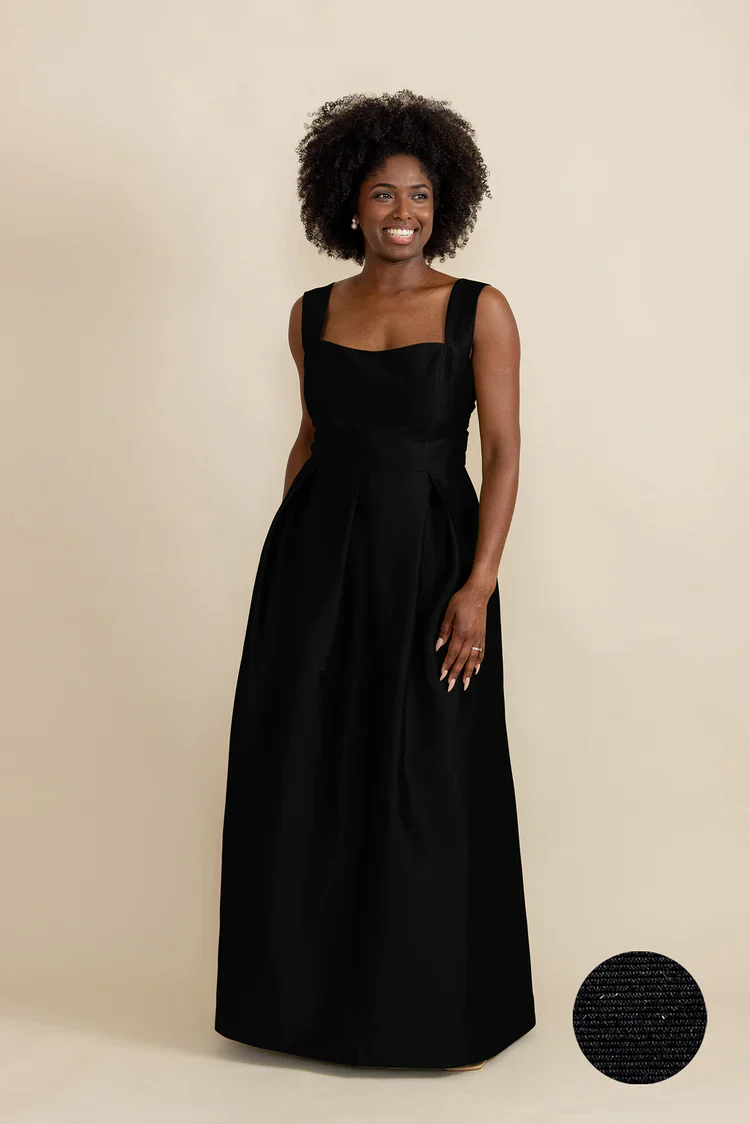 Beckett Bodice with Dahlia Skirt in Drapey Bengaline - Image 18