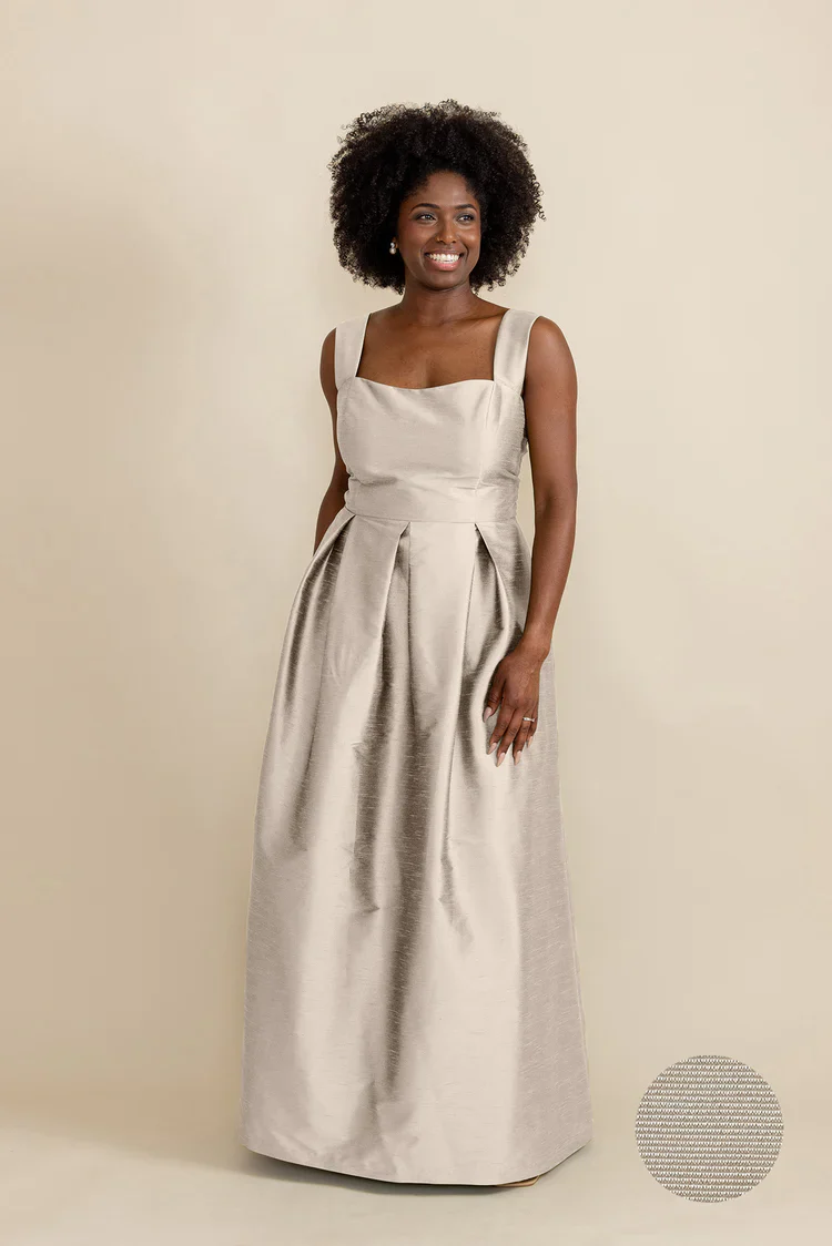 Beckett Bodice with Dahlia Skirt in Drapey Bengaline - Image 6