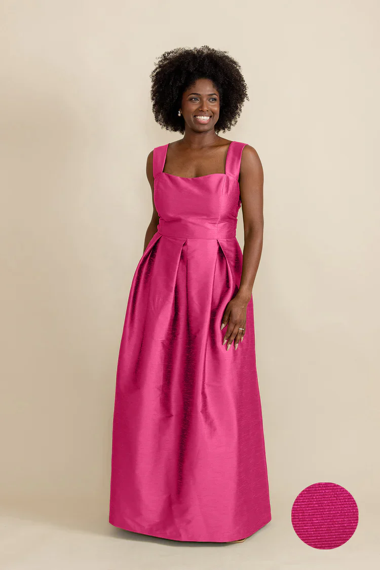 Beckett Bodice with Dahlia Skirt in Drapey Bengaline - Image 9
