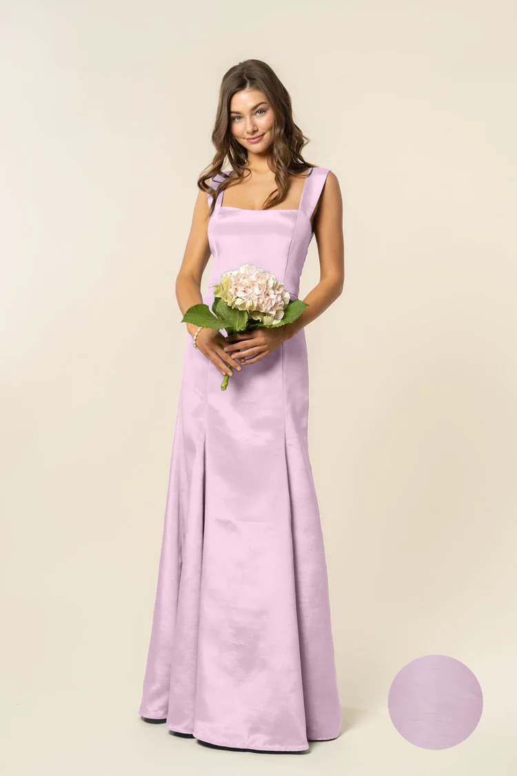 Beckett Bodice with Trumpet Skirt in Shantung - Image 11