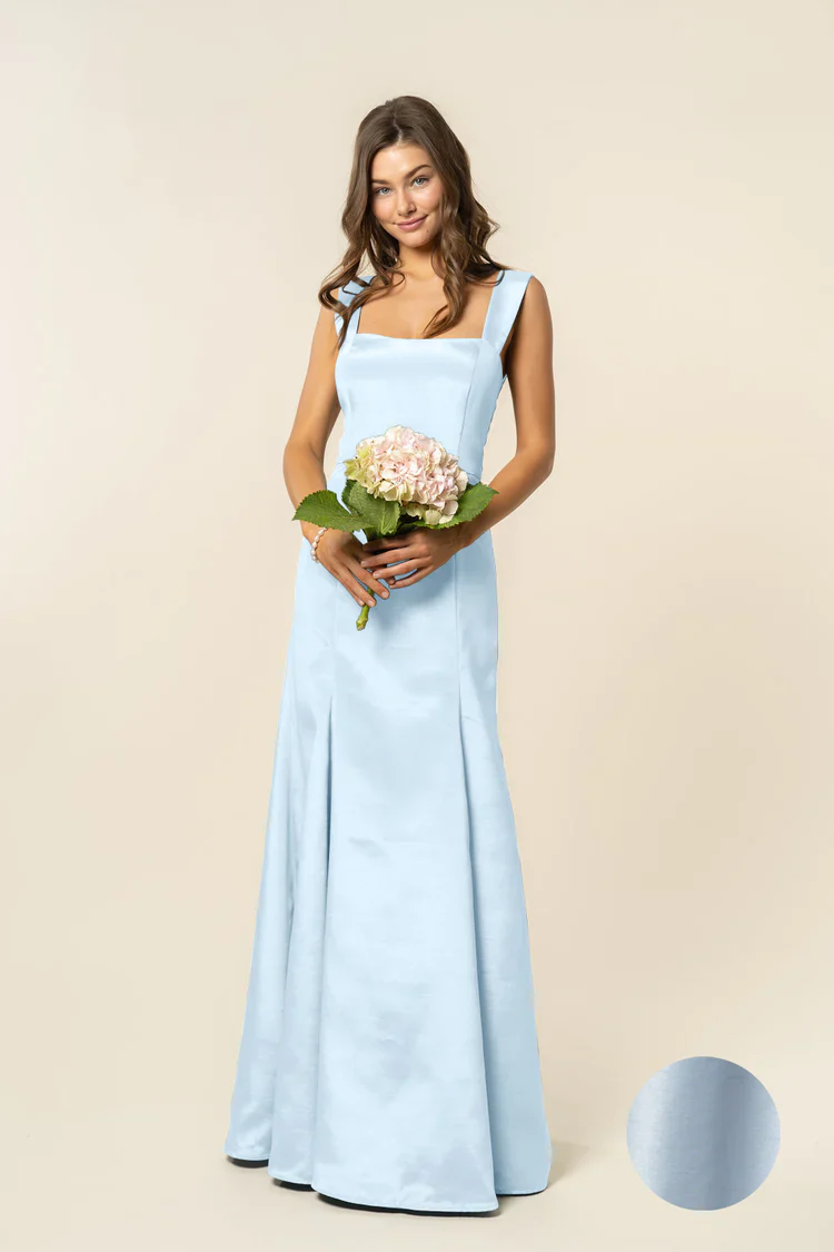 Beckett Bodice with Trumpet Skirt in Shantung - Image 6