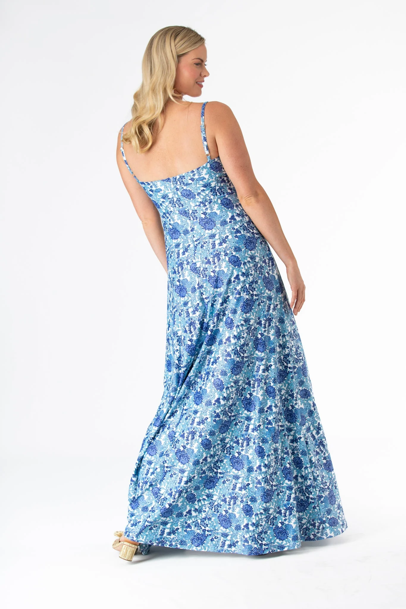 Brigette Dress in Porcelain Petals - Image 5