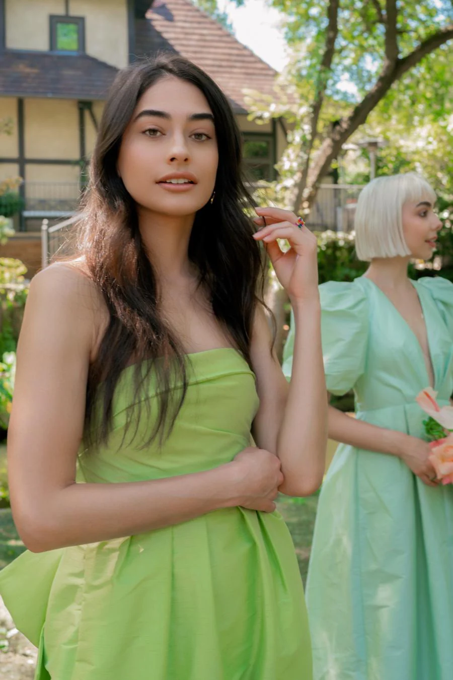 By Watters Evening Style Caladium in Limeade - Image 5