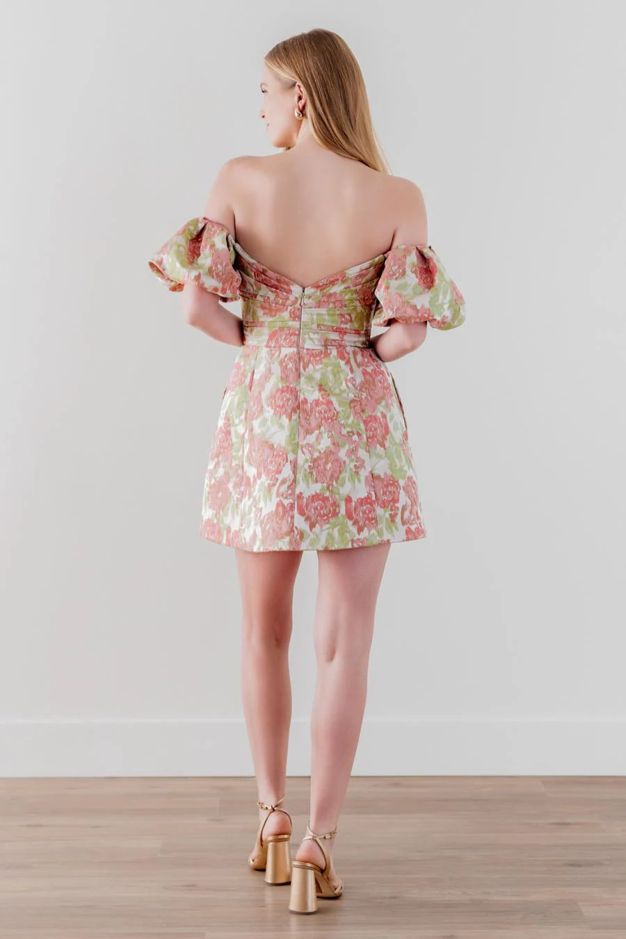 By Watters Evening Style Lei in Garden Party Brocade - Image 2