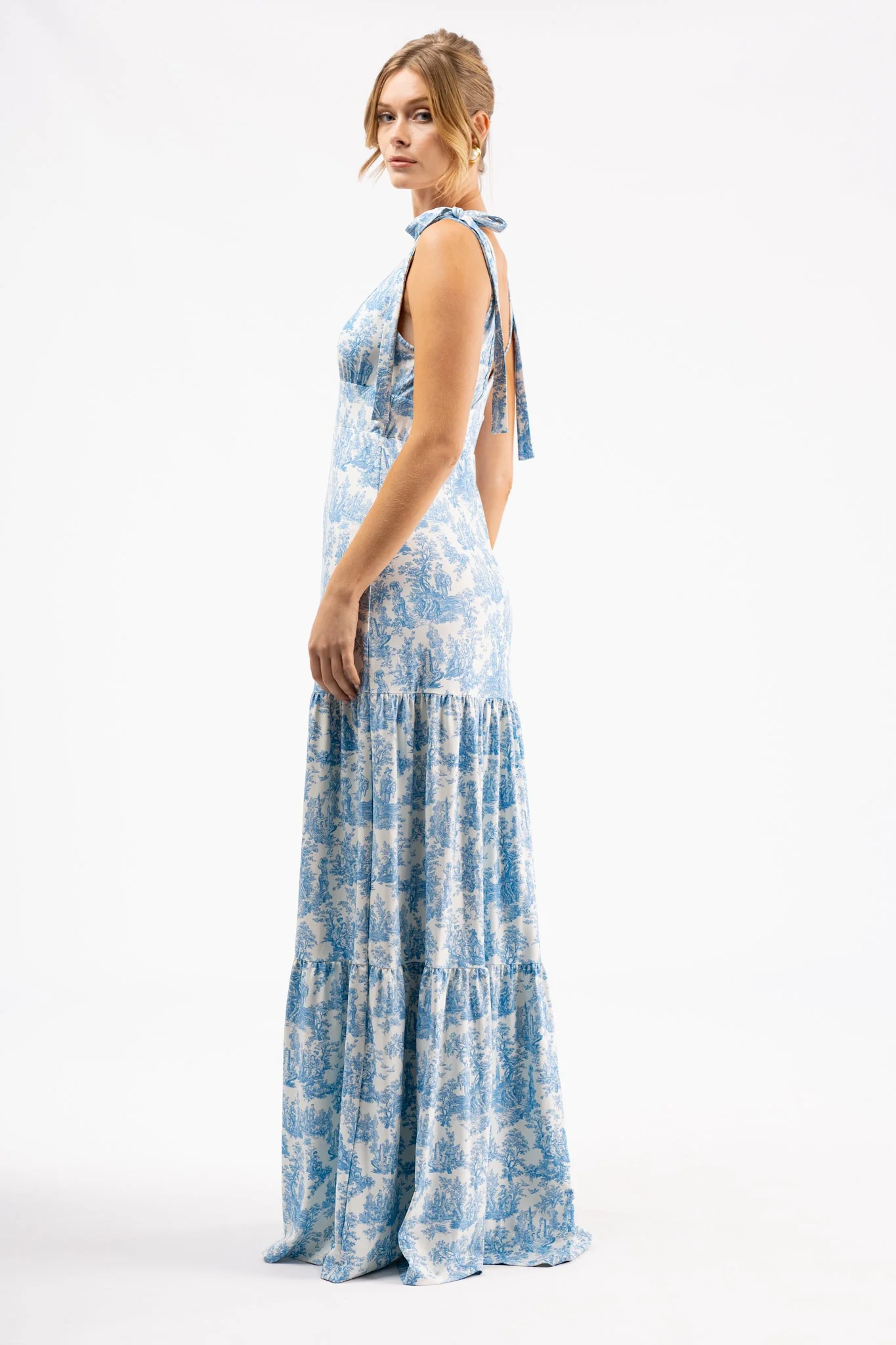 Clementine Dress in Skylight Toile - Image 3