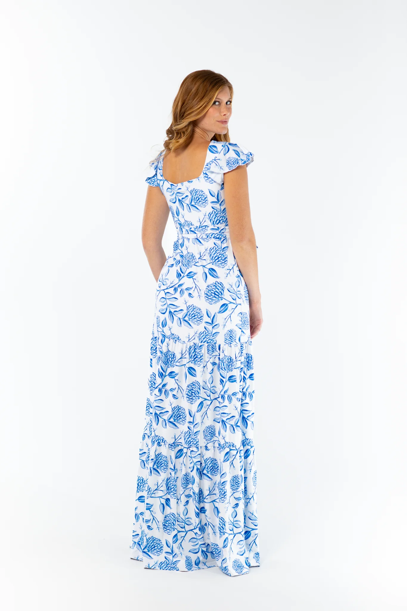 Isabella Dress in Dahlia Crush - Image 6