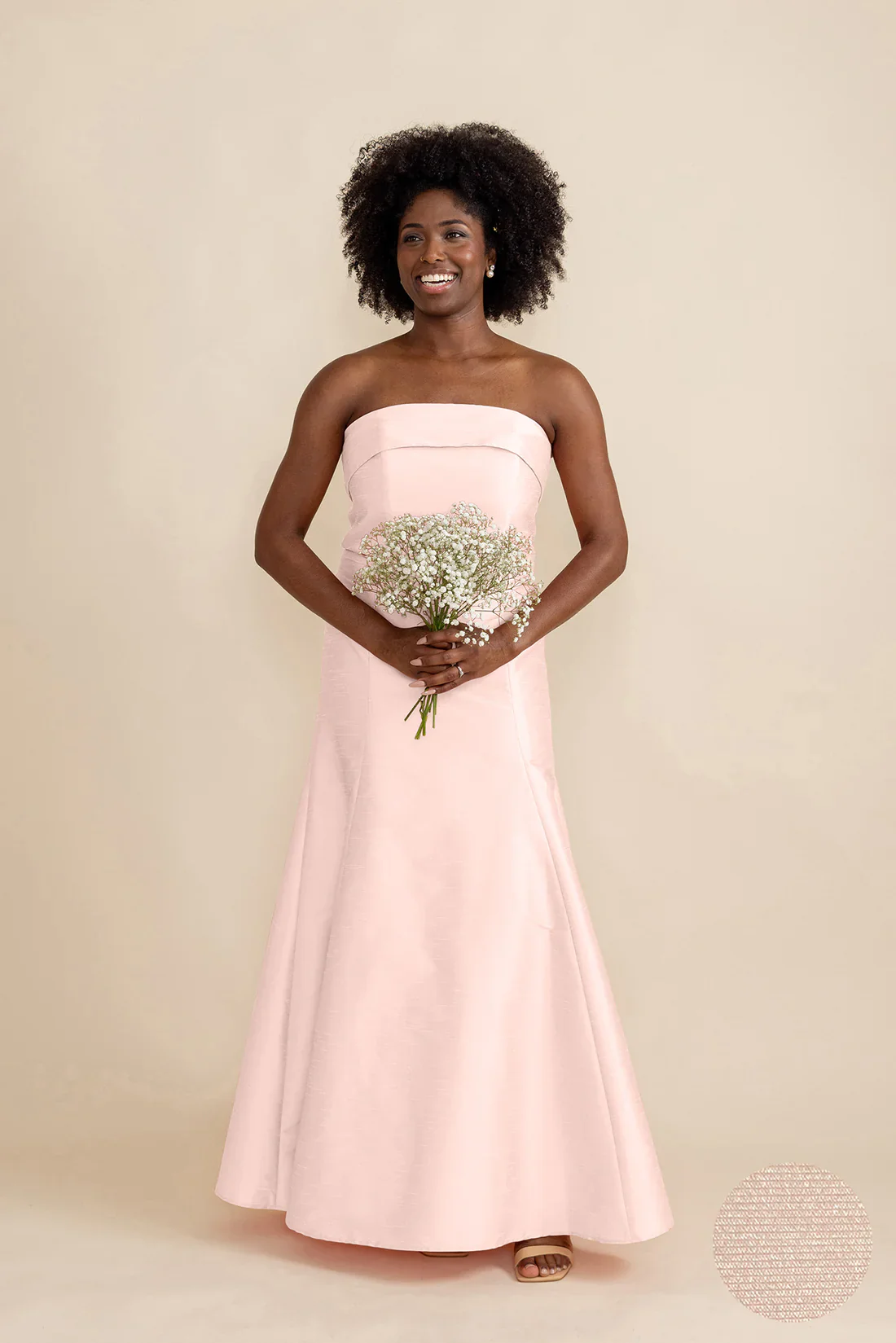 Eva Bodice with Trumpet Skirt in Drapey Bengaline - Image 5
