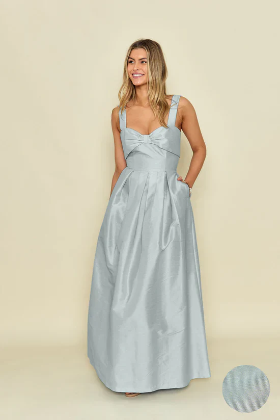 Grace Bodice with Dahlia Skirt in Drapey Bengaline - Image 12