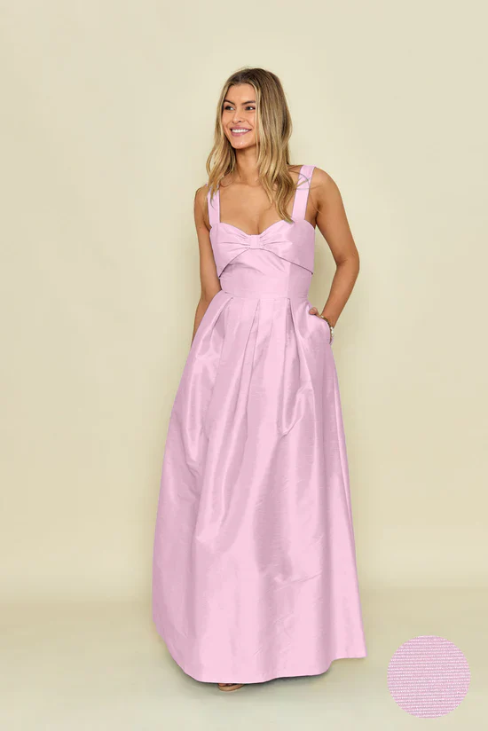 Grace Bodice with Dahlia Skirt in Drapey Bengaline - Image 6