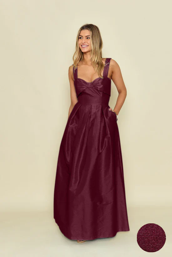 Grace Bodice with Dahlia Skirt in Drapey Bengaline - Image 8