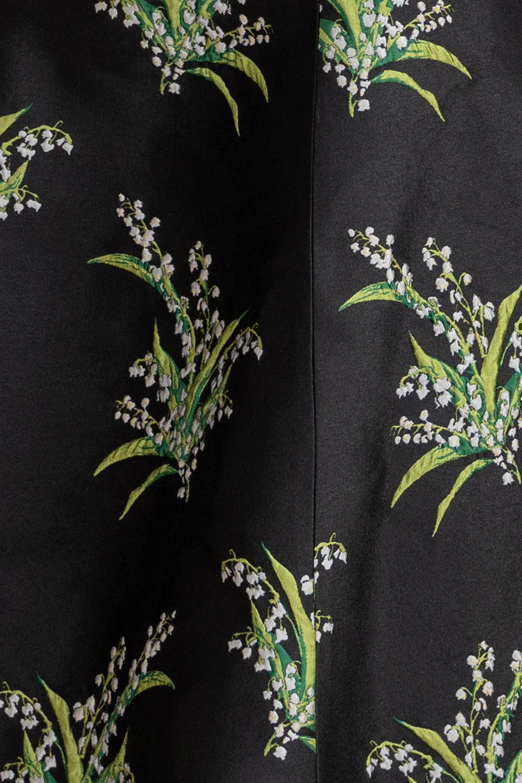 Grace Bodice with Trumpet Skirt in Lily of the Valley Jacquard - Image 8