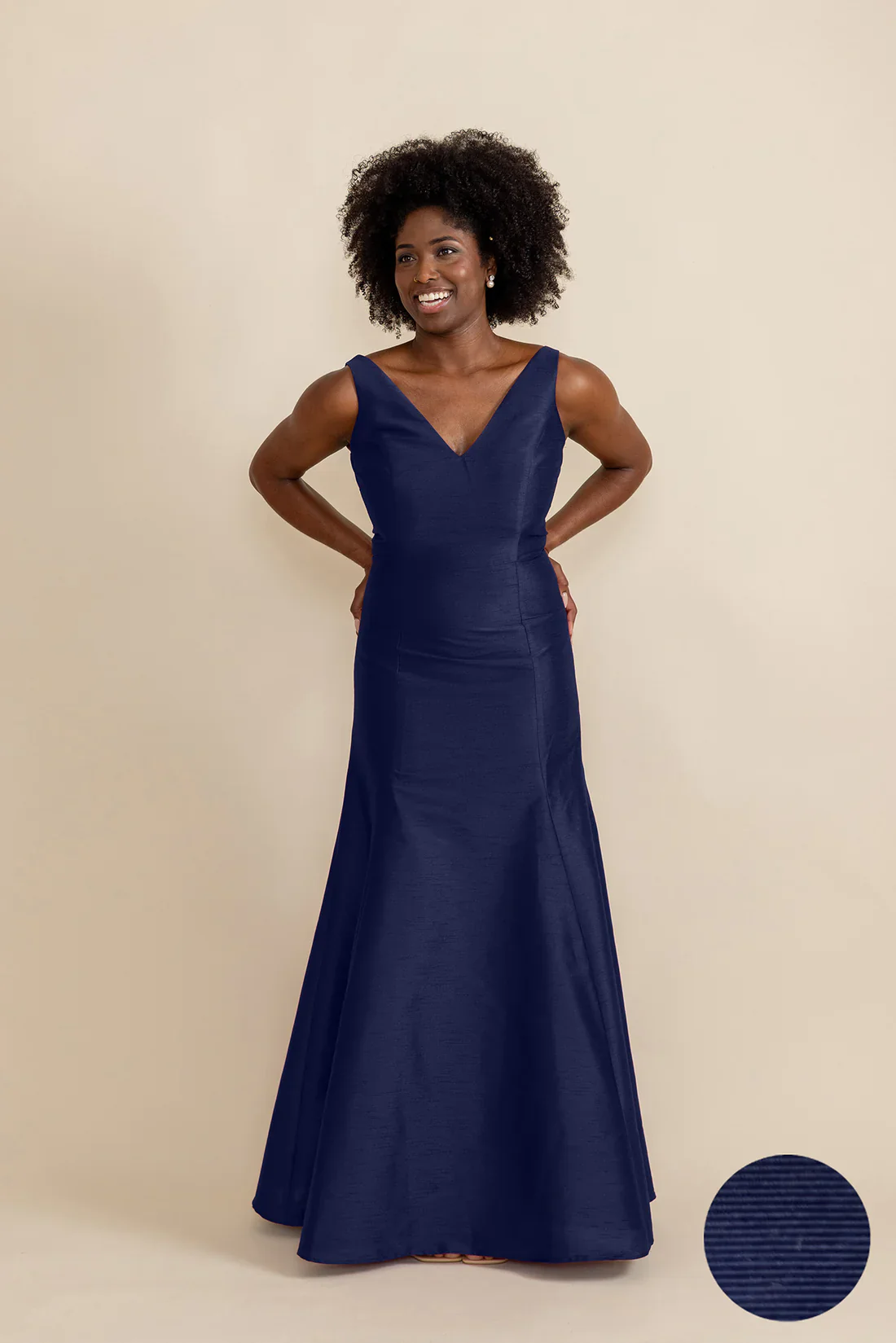 Harper Bodice with Trumpet Skirt in Drapey Bengaline - Image 13