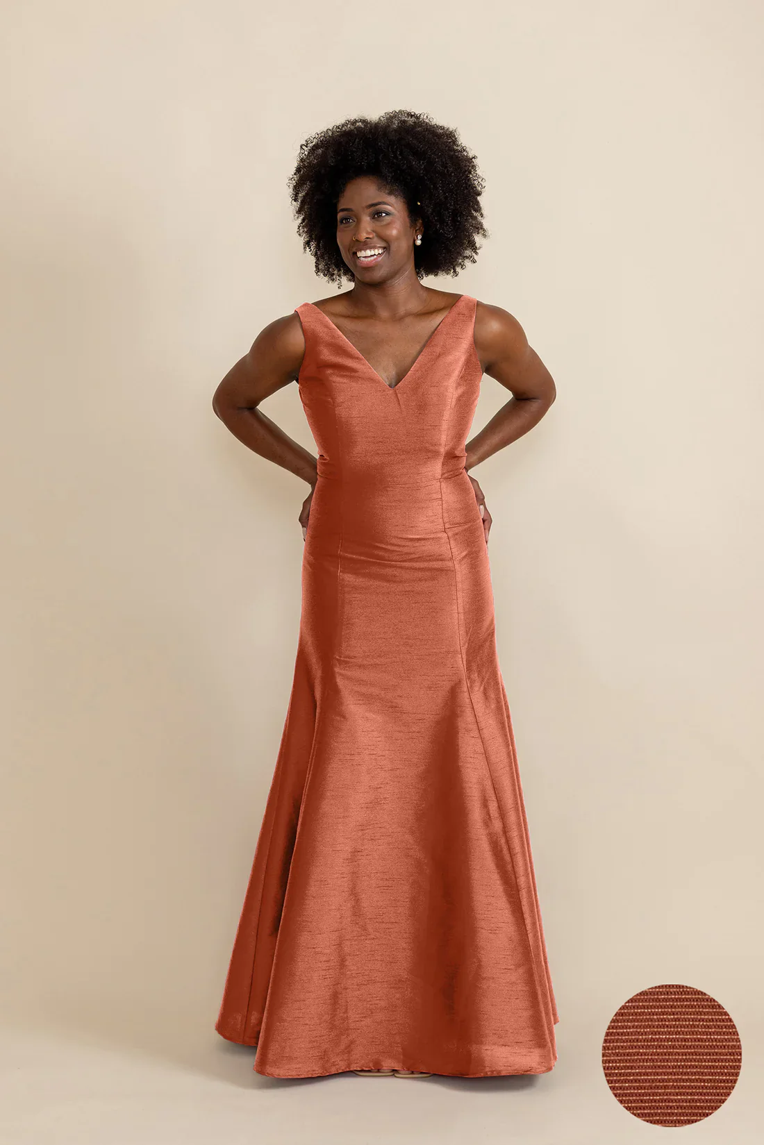 Harper Bodice with Trumpet Skirt in Drapey Bengaline - Image 16