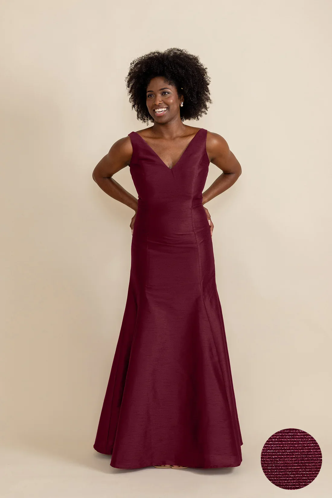 Harper Bodice with Trumpet Skirt in Drapey Bengaline - Image 17