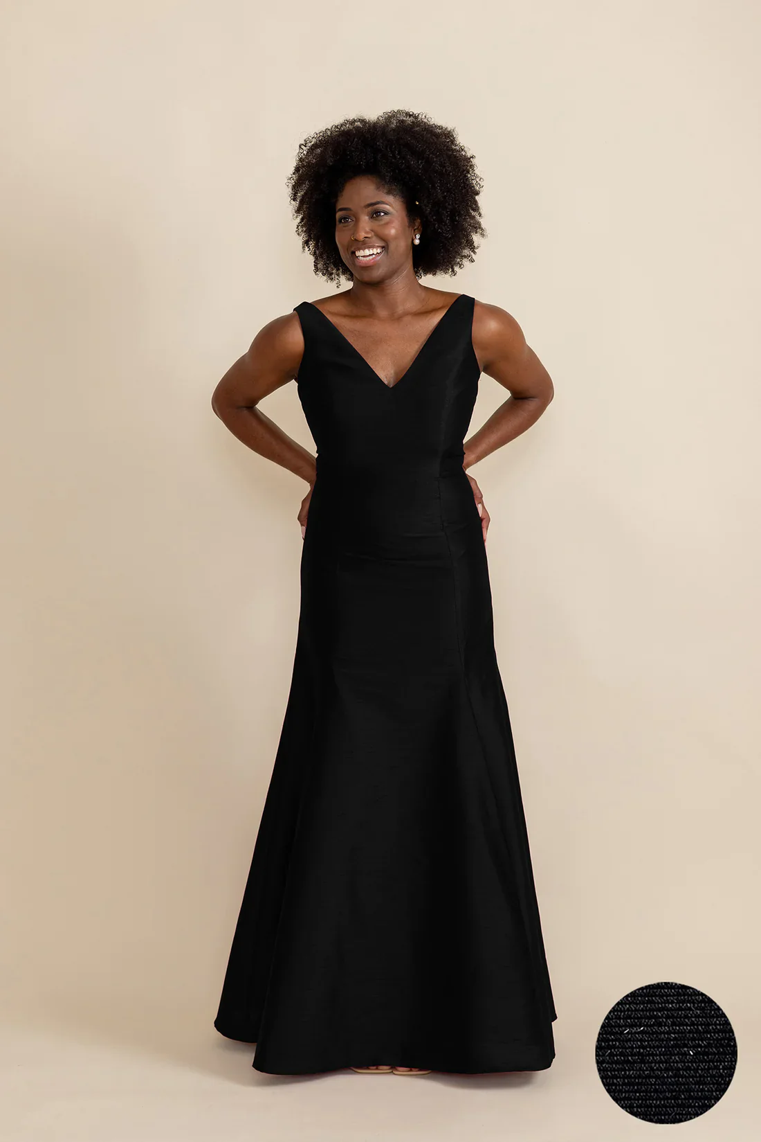 Harper Bodice with Trumpet Skirt in Drapey Bengaline - Image 18