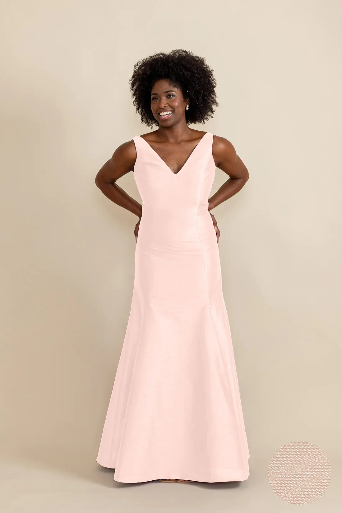 Harper Bodice with Trumpet Skirt in Drapey Bengaline - Image 7