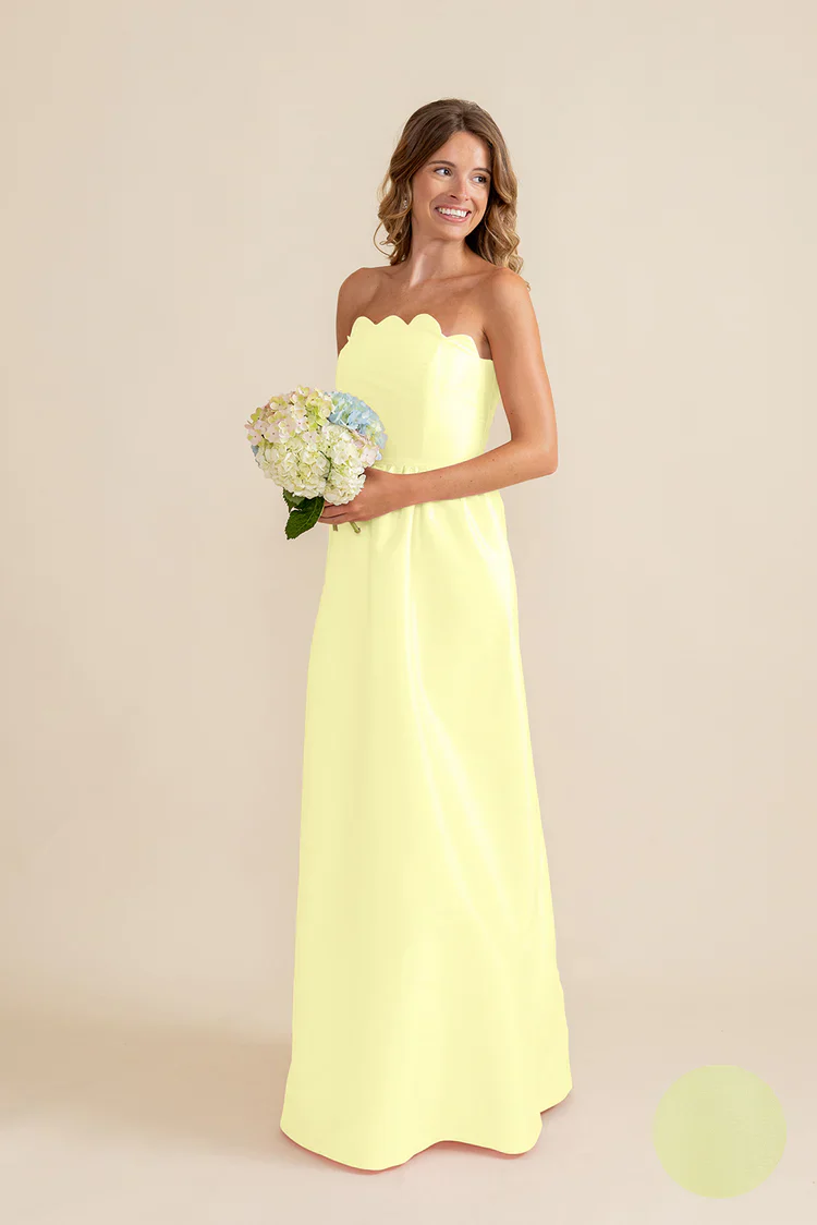 Hayes Bodice With Gathered Skirt in Drapey Bengaline