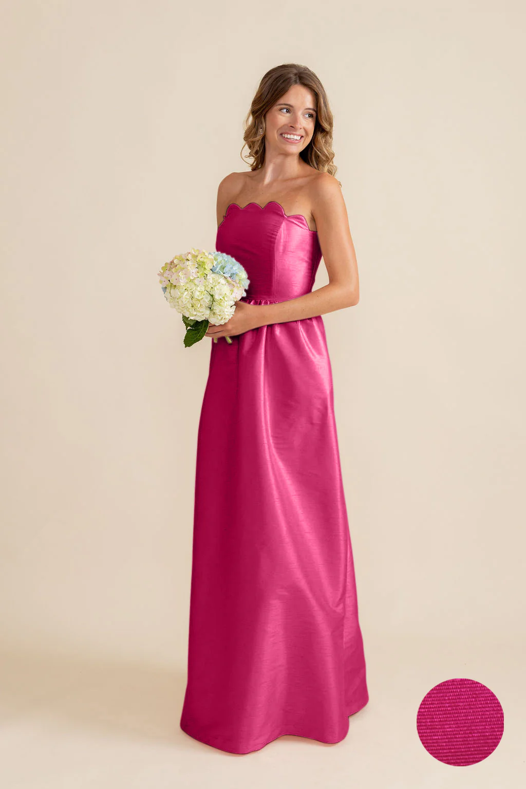 Hayes Bodice With Gathered Skirt in Drapey Bengaline - Image 9
