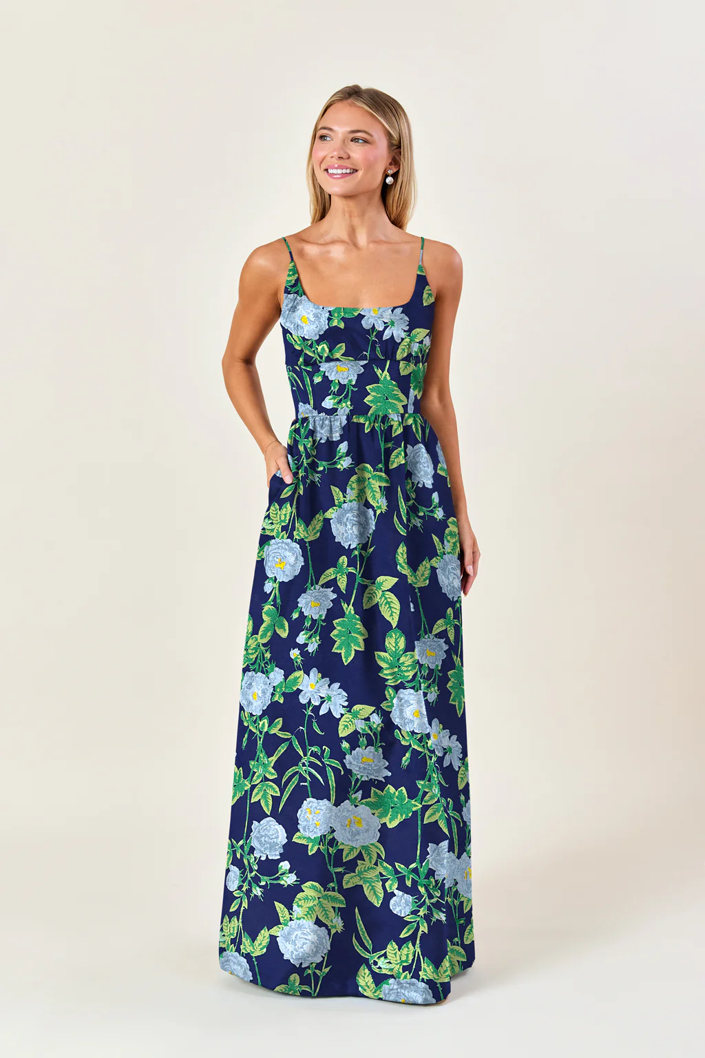 Jane Bodice with Gathered Skirt in Camellia Jacquard - Image 2
