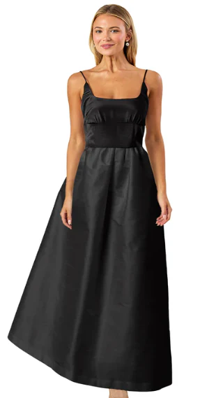 Jane Bodice With Gathered Skirt in Shantung