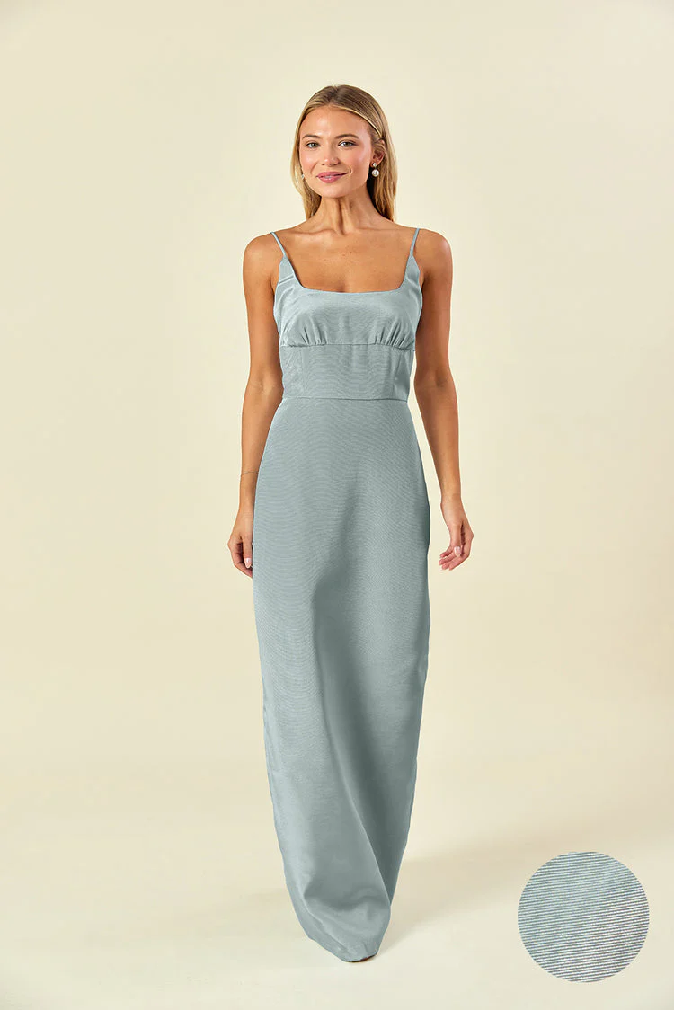 Jane Bodice with Straight Skirt in Drapey Bengaline - Image 10
