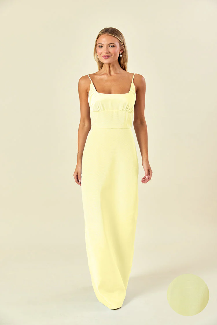 Jane Bodice with Straight Skirt in Drapey Bengaline - Image 17