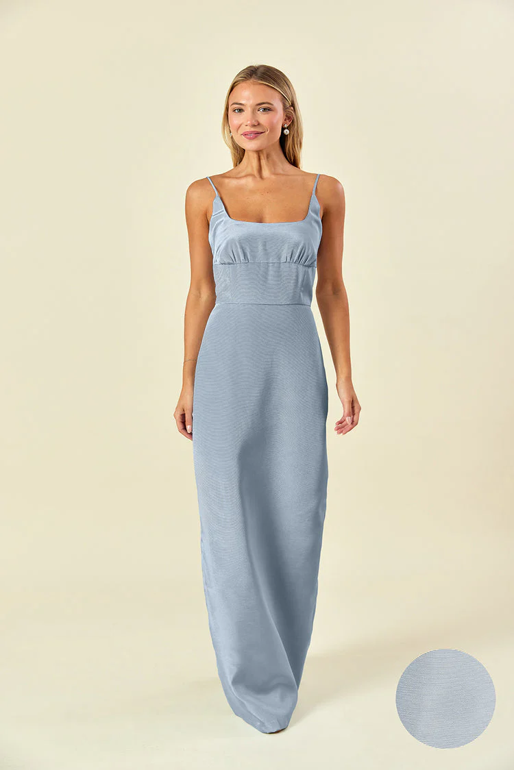 Jane Bodice with Straight Skirt in Drapey Bengaline - Image 18