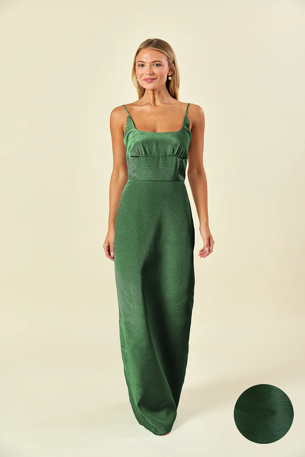 Jane Bodice with Straight Skirt in Shantung - Image 17