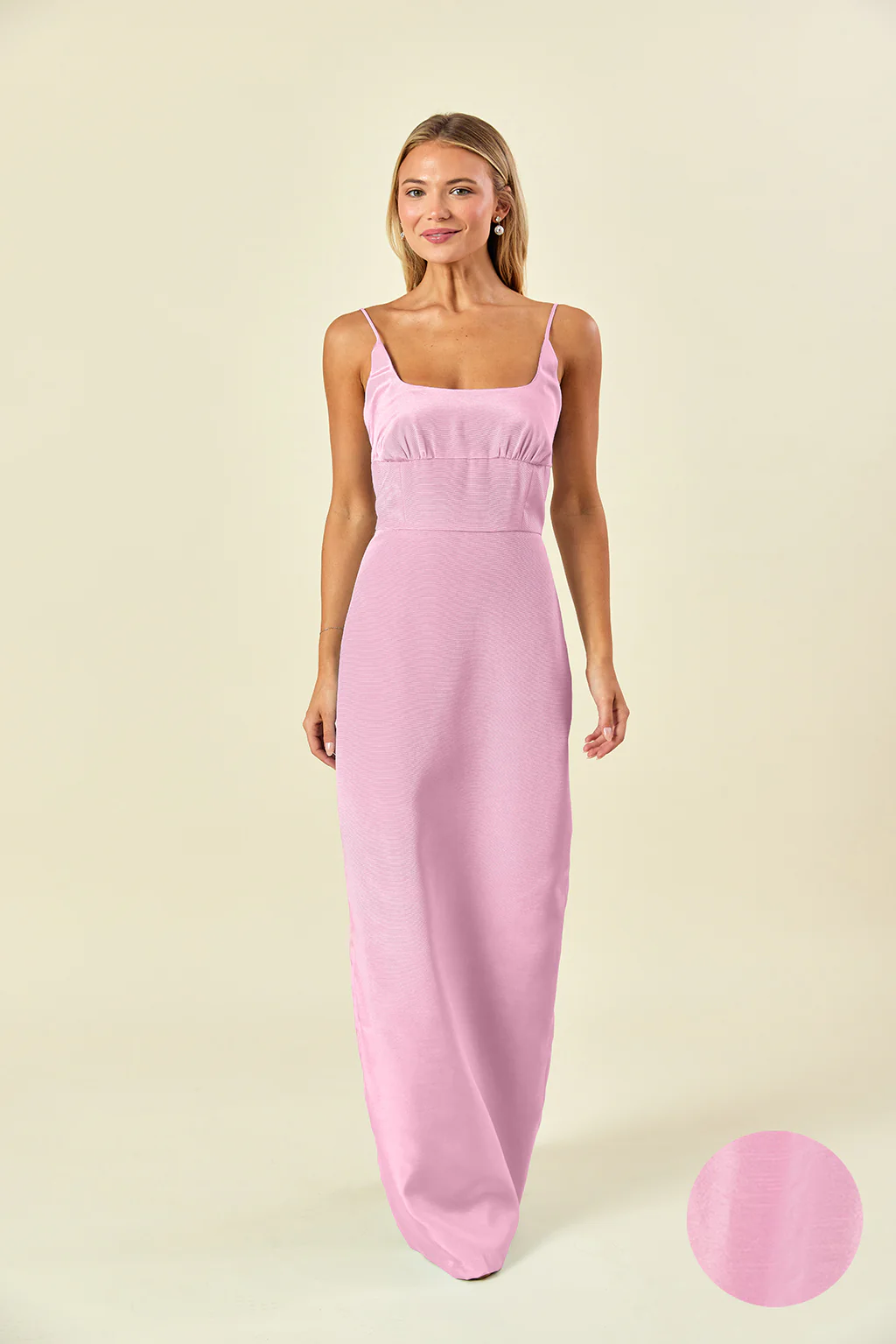 Jane Bodice with Straight Skirt in Shantung - Image 19