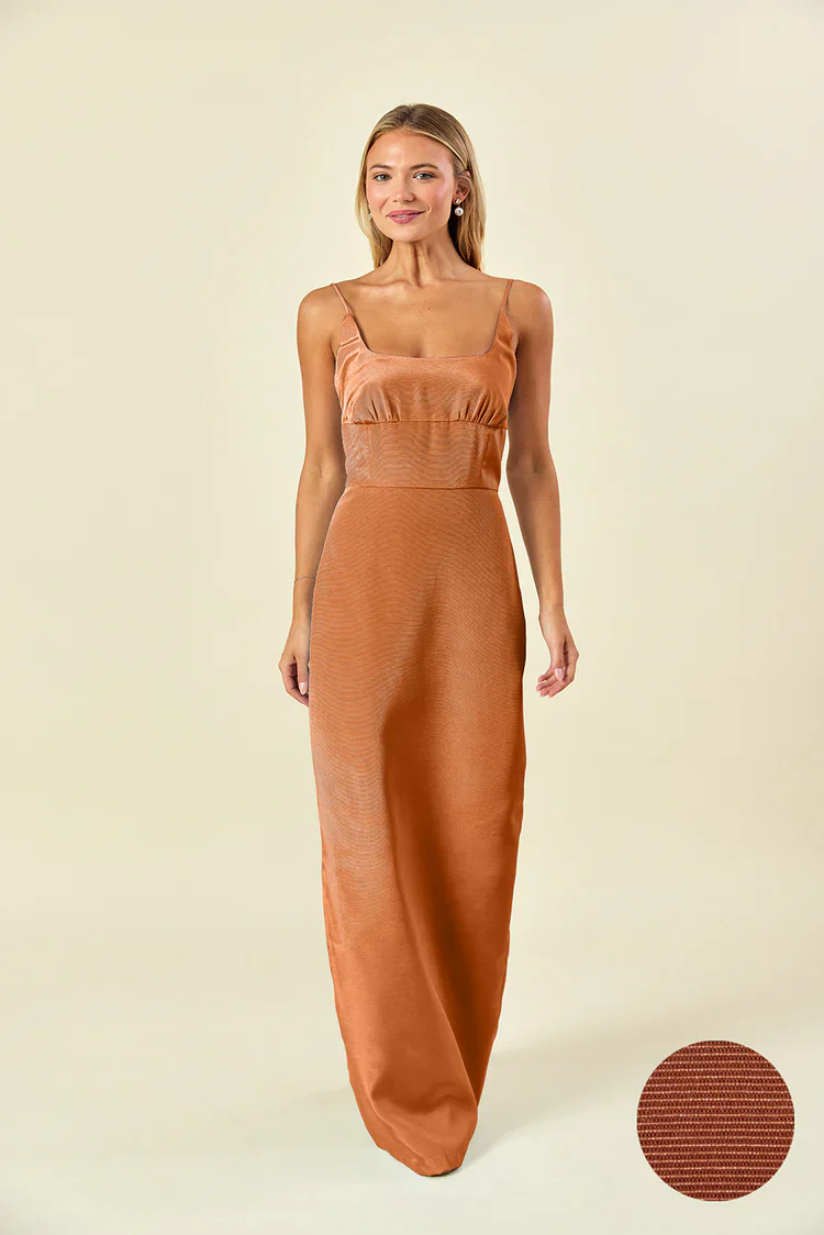 Jane Bodice with Trumpet Skirt in Drapey Bengaline - Image 6