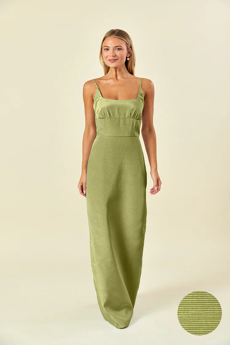 Jane Bodice with Trumpet Skirt in Drapey Bengaline - Image 8