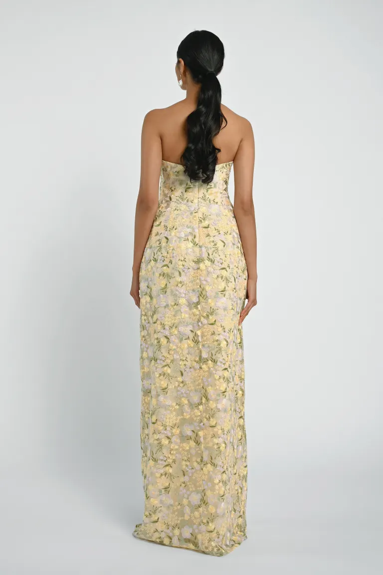 Jenny Yoo Bridesmaid Dress Mercy in Ophelia Embroidered Tulle - Image 7