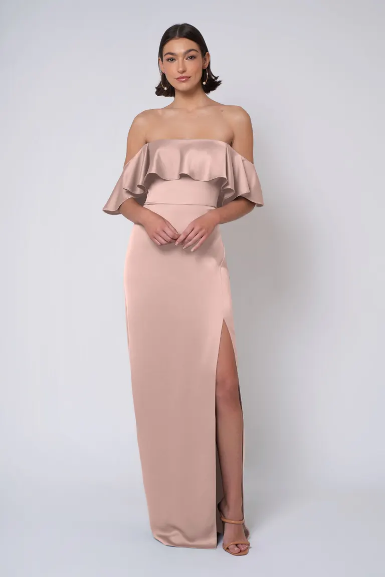 Jenny Yoo Bridesmaid Dress Winter - Image 34