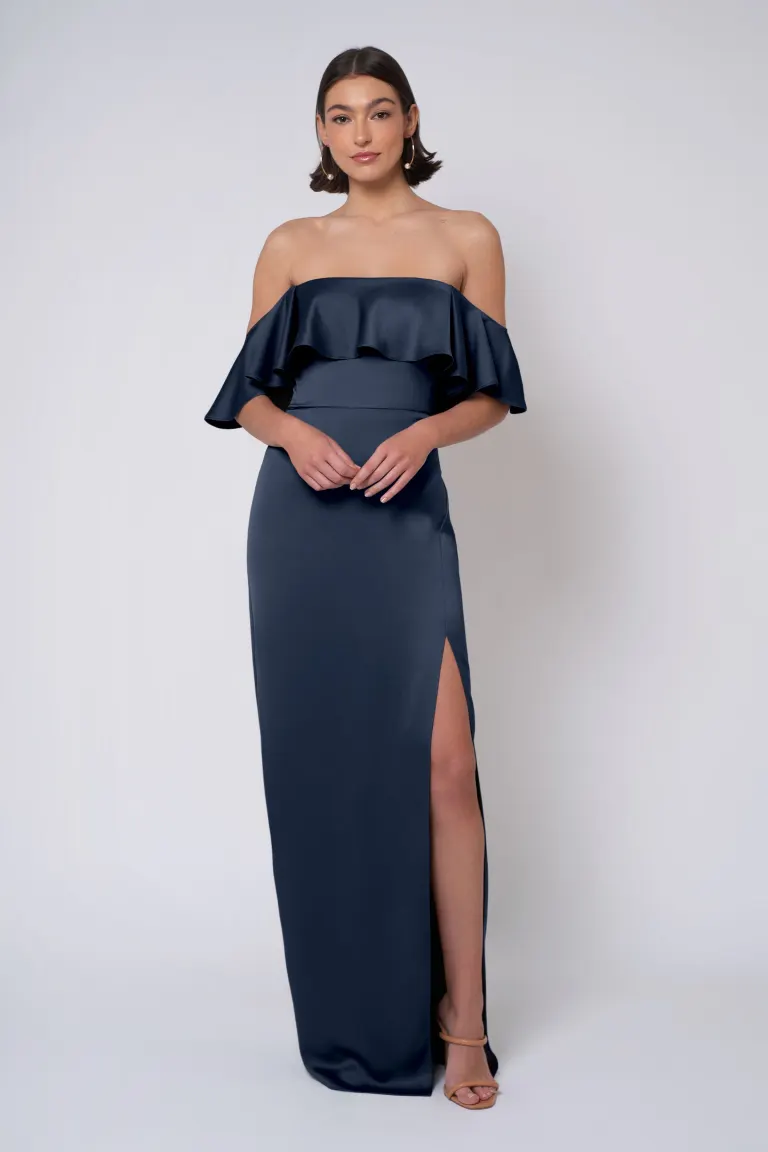 Jenny Yoo Bridesmaid Dress Winter - Image 5