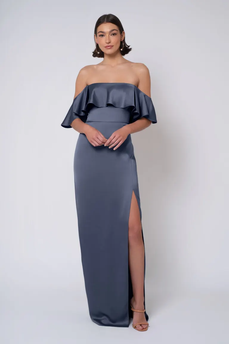 Jenny Yoo Bridesmaid Dress Winter - Image 6