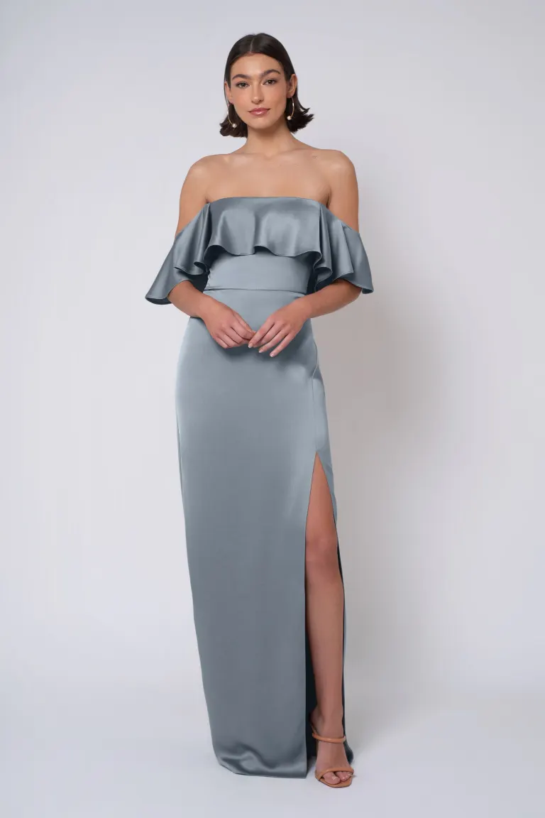 Jenny Yoo Bridesmaid Dress Winter - Image 8