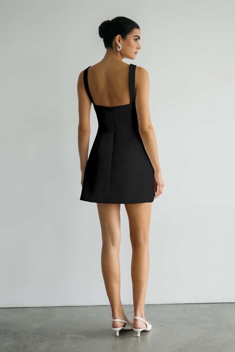 Jenny Yoo Dress Camille in Black - Image 2