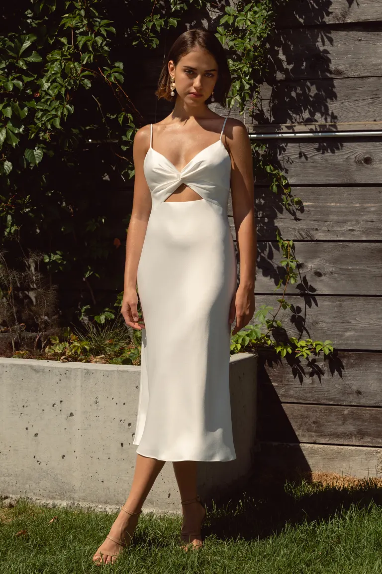 Jenny Yoo Little White Dress Adelaide - Image 3