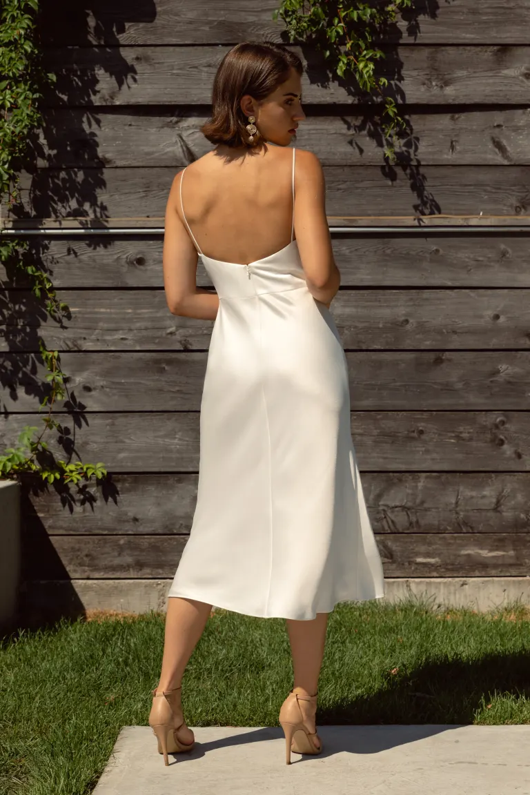 Jenny Yoo Little White Dress Adelaide - Image 4