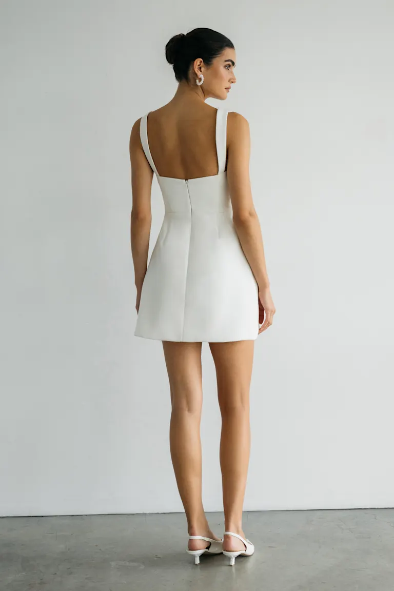 Jenny Yoo Little White Dress Camille - Image 3