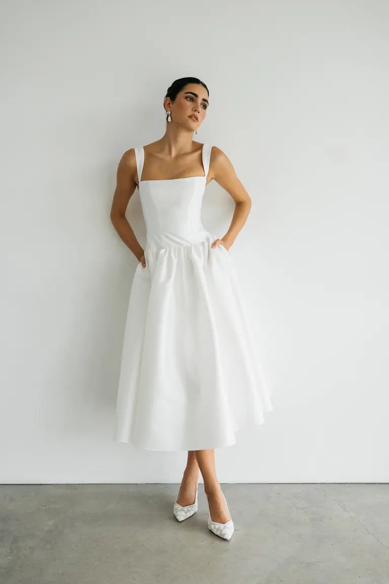 Jenny Yoo Little White Dress Lucille - Image 2