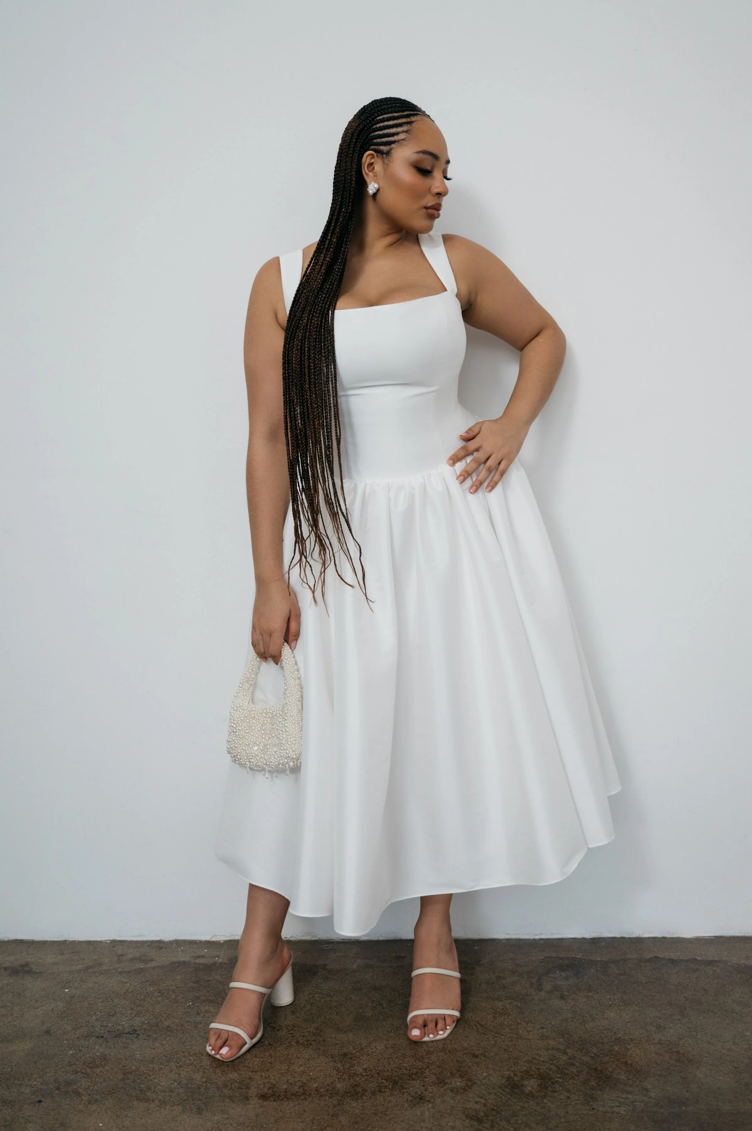Jenny Yoo Little White Dress Lucille - Image 5